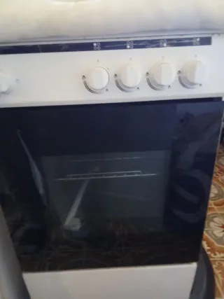 Cocina de gas con horno