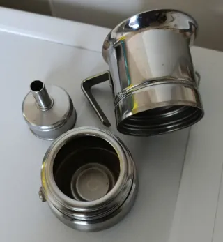 Caffettiera Nanni Acciaio Inox 18/10