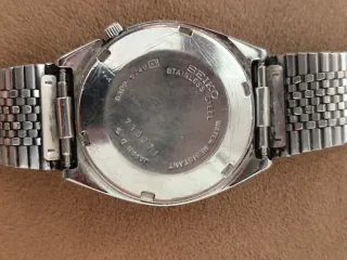 Seiko Automático Plata/Blanco