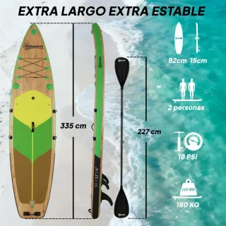 Tabla Paddle Surf Hinchable SUP 335cm