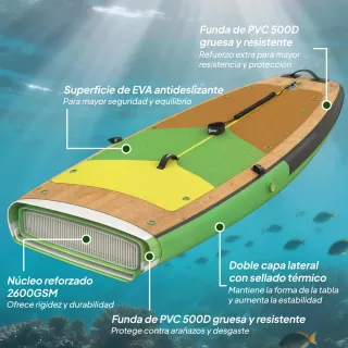 Tabla Paddle Surf Hinchable SUP 335cm