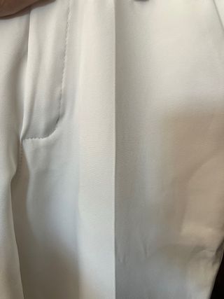 Pantaloni eleganti panna