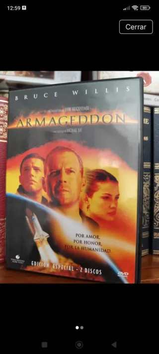 DVD Armageddon Edición Especial 2 Discos