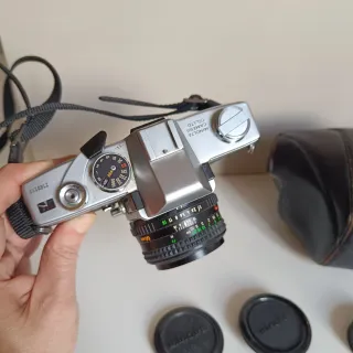 Minolta SRT101 + Obiettivo MD Rokkor 50mm f/1.7