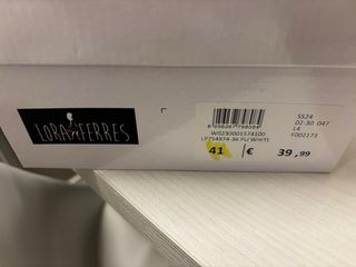 Sandali chiusi bianchi