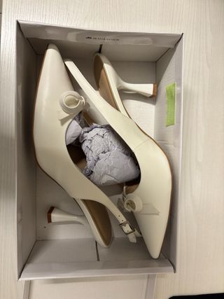 Sandali chiusi bianchi