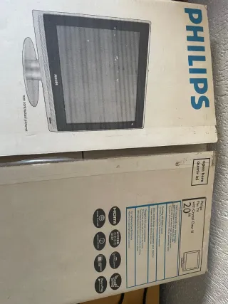 Televisor Philips Negro/Plateado