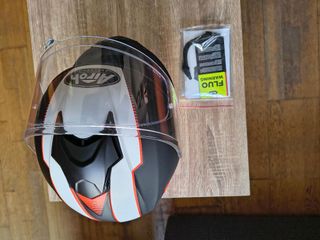 Casco Airoh Spark Flow Naranja Mate Talla M