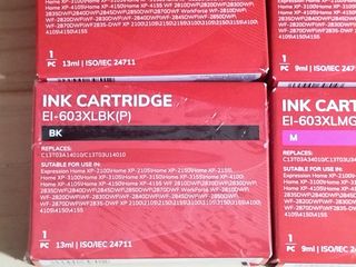 Tinta Epson 603XL BK, C, M, Y