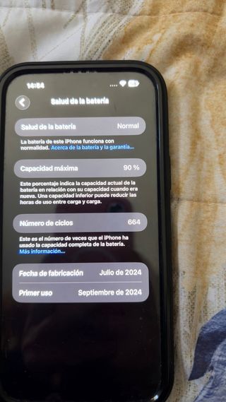 iPhone 15 Plus 128GB Negro