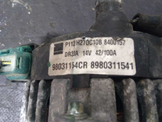 ALTERNADOR | Atr.1:8980311541 OPEL ZAFIRA B Enjoy