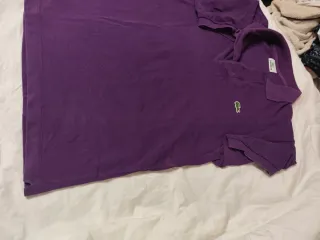 Camiseta Lacoste Morada