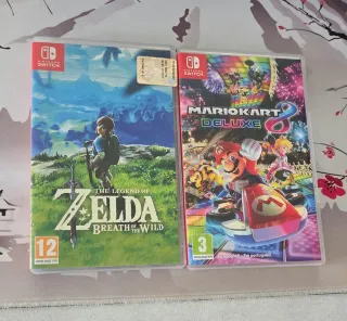 Pack Mario Kart 8 Deluxe y Zelda BOTW para switch
