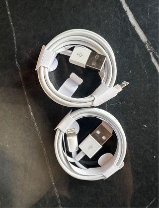 2 Cables iPhone Originales Apple