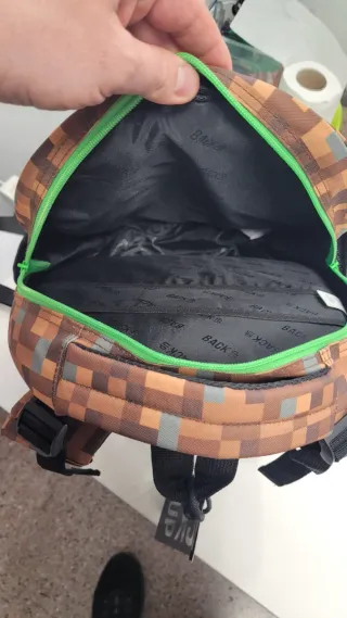 Mochila BACK'S nueva Minecraft