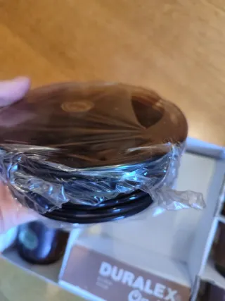 NUEVO Juego café Duralex Ondas vintage