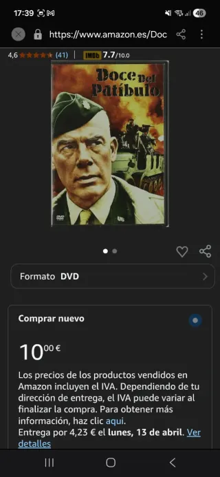 Lote 22 DVDs El País Colección Cine Oro