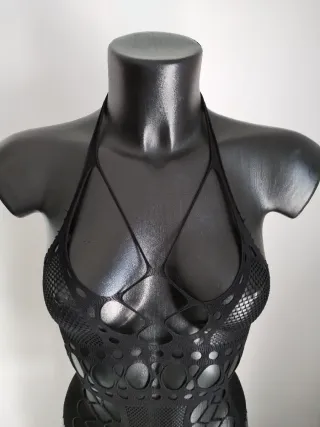 Body con apertura, taglia unica