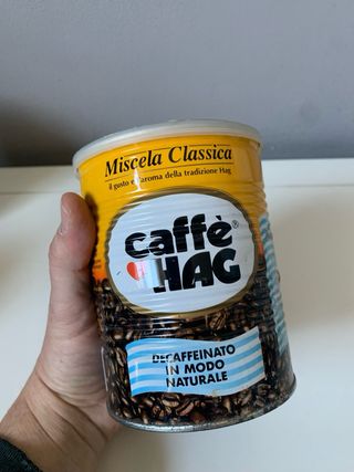 Barattolo Caffè Hag Decaffeinato anni’80