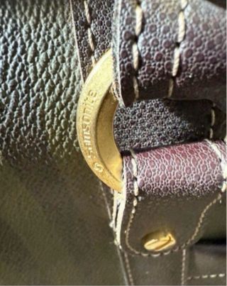 Conjunto Maletas Vintage Marrón Rayas