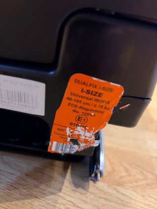 Silla coche Britax Römer Dualfix i-Size