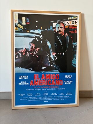 Bajada- Póster de película El Amigo Americano