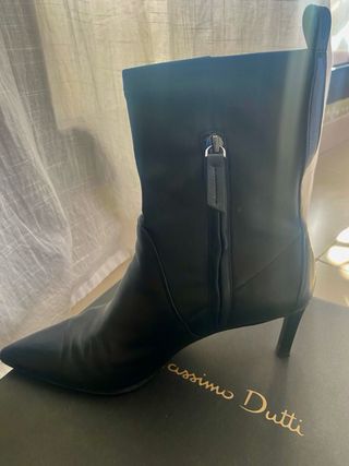 Botas negras Massimo Dutti