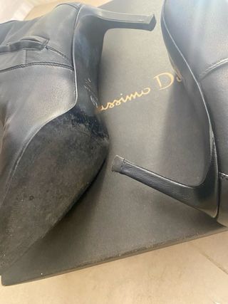Botas negras Massimo Dutti