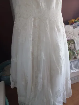 Vestido de Novia Encaje Blanco
