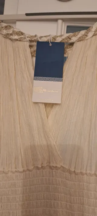 Vestido largo griego.