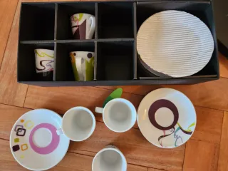 Juego de café de 6 piezas