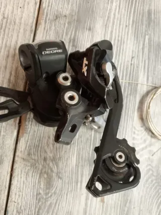 Shimano XT 10v cambio y maneta