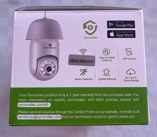 Cámara SYMYNELEC WiFi Exterior 2K