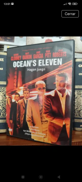 DVD Ocean's Eleven (Clooney, Pitt, Roberts)