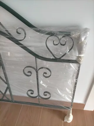 Cabecero de forja estilo clásico