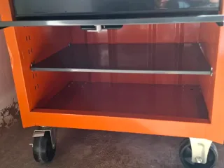 Carro de herramientas HR naranja
