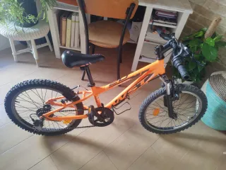 Bicicleta infantil 24 naranja