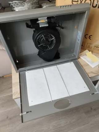 Campana extractora Exquisit 60cm. plana, NUEVA