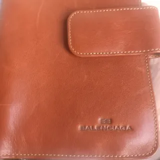 Cartera-Agenda Balenciaga Piel Marrón