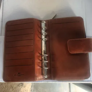 Cartera-Agenda Balenciaga Piel Marrón