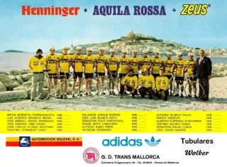 Maillot Ciclismo Retro Zeus Adidas Henninger