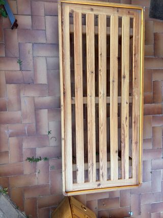 Estructura de madera para cama