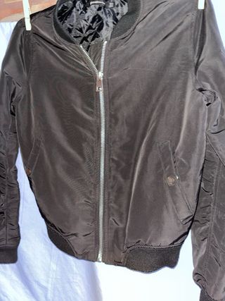 Chaqueta Stradivarius Negra Nueva