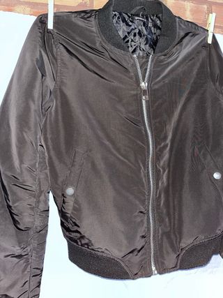 Chaqueta Stradivarius Negra Nueva