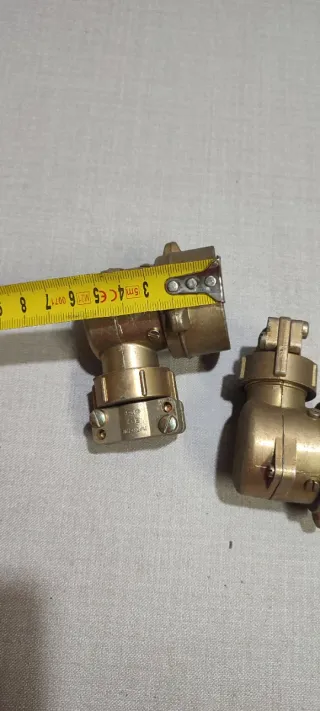 2 Conectores 3 Pines Uso Militar/Industrial. S.A.P