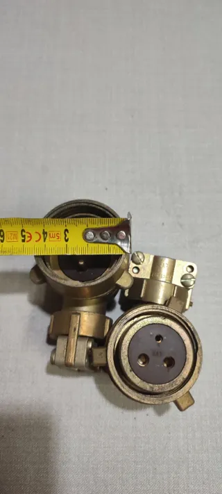 2 Conectores 3 Pines Uso Militar/Industrial. S.A.P