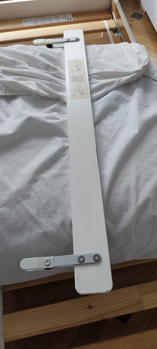 Cama infantil IKEA KRITTER blanca 70x160