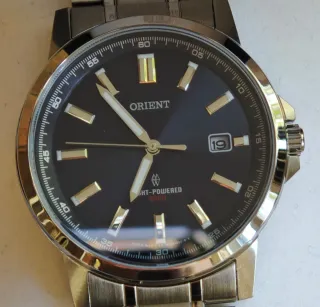 Reloj Orient FWE02004D0 Solar Azul/Plata