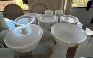 Vajilla Arcopal Porcelana Blanca