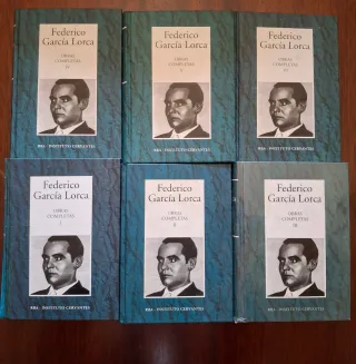 Federico García Lorca: obras completas (6 tomos)